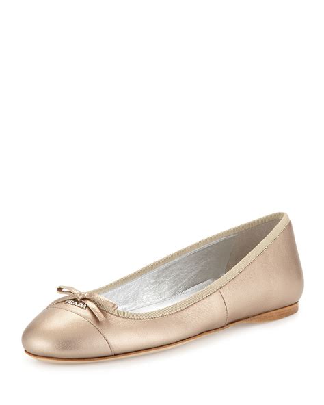 prada glitter ballerina flat|Prada pumps and ballerinas.